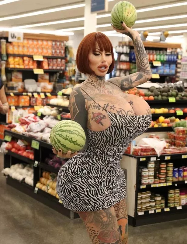 carmina robles recommends boobs in store pic