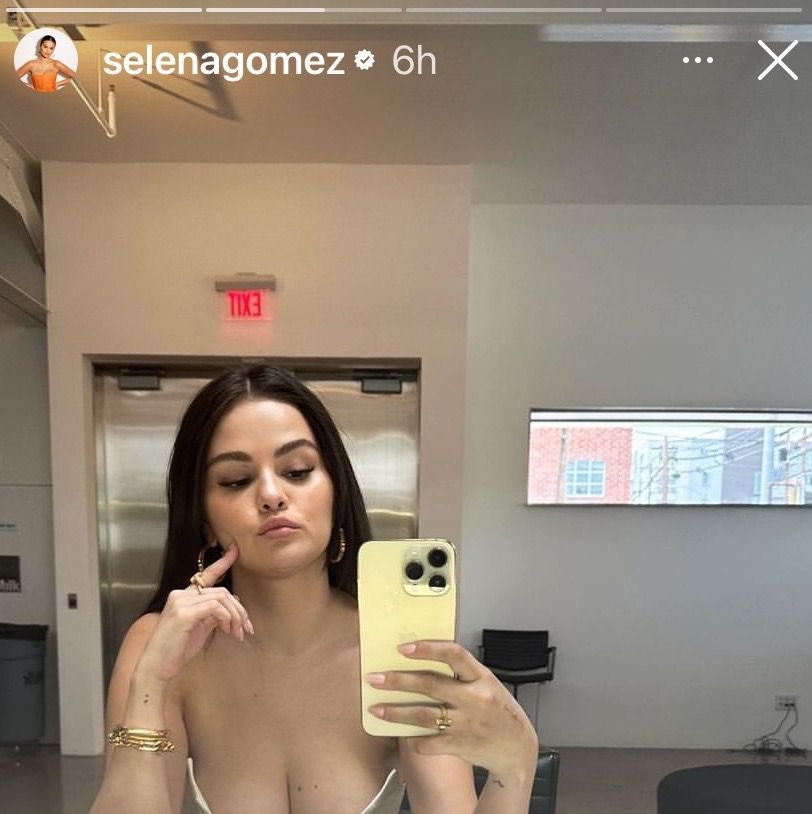 Selena Gomez Topless Selfie boys models