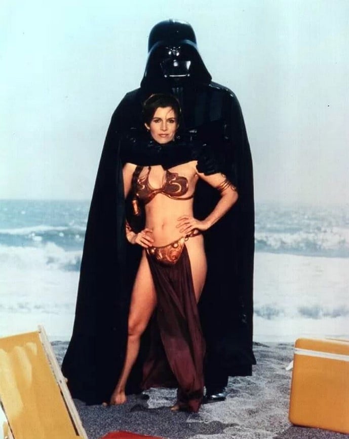 anthony corsetti recommends carrie fisher boobs pic