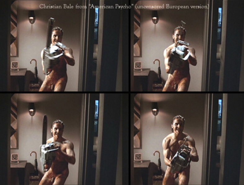 Christian Bale Naked ireland tours