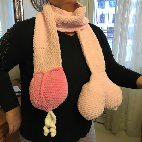 cock and balls scarf