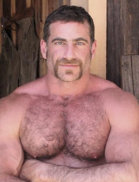 brock silvers share big hairy chested men photos