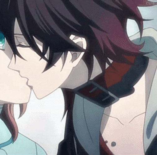 amanda rance share anime french kiss gif photos