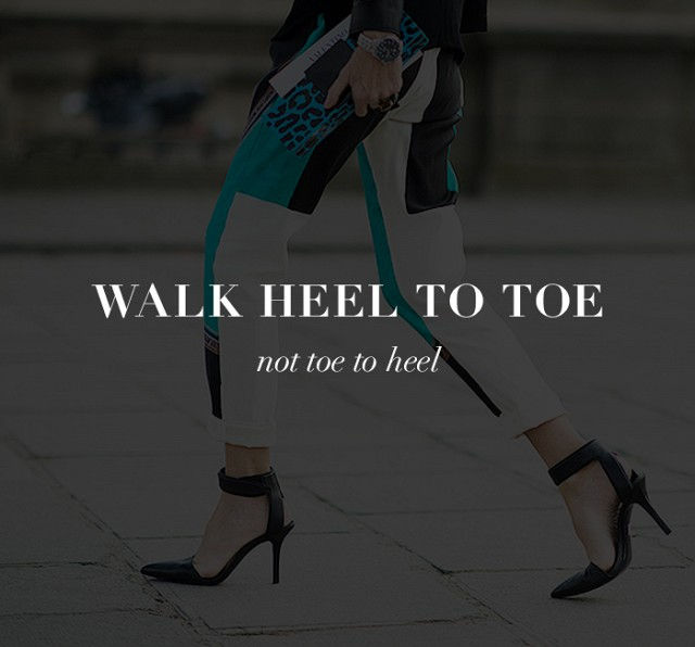 how to walk gracefully