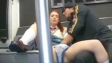 japanese girl groped on bus
