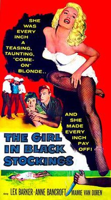 brook darling recommends lady in black stockings pic