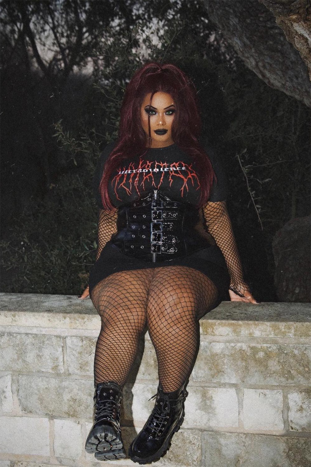 Best of Plus size fishnets
