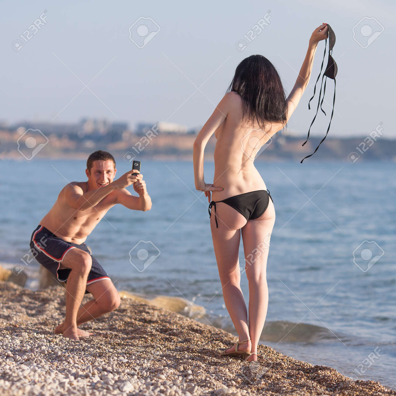 daxesh modi add amateur topless beach photo