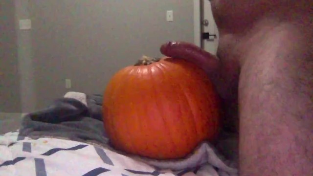 fucking a pumpkin