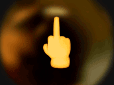 chris lessig share give the finger gif photos