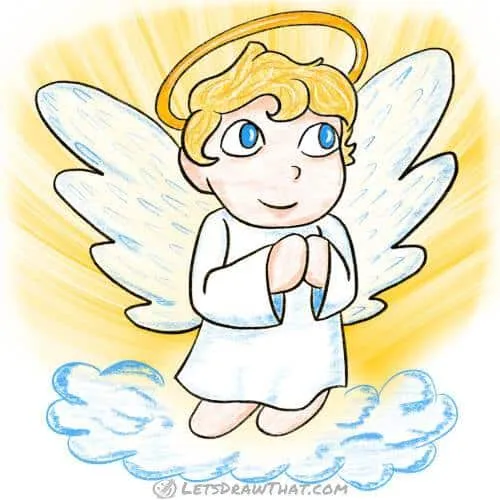 cierra cook recommends how to draw cartoon angel pic