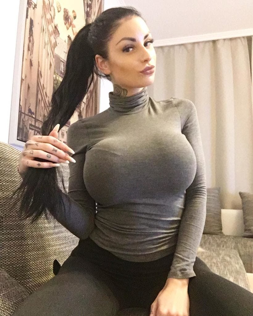 Best of Huge tits tight sweater