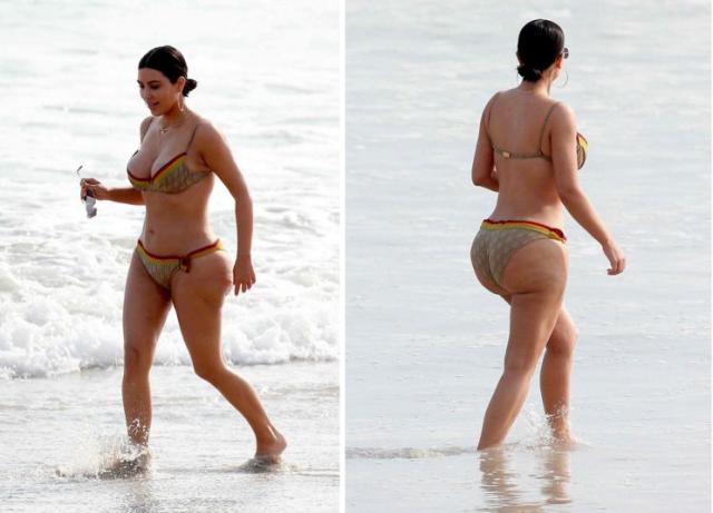 dayna rosado recommends Kim Kardashian Fat Bikini
