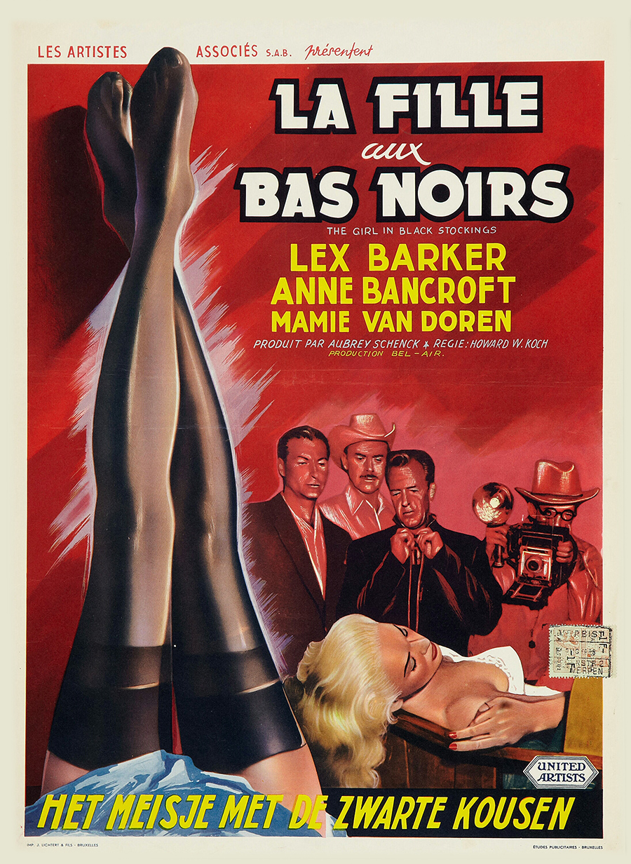 bob likens recommends Lady In Black Stockings