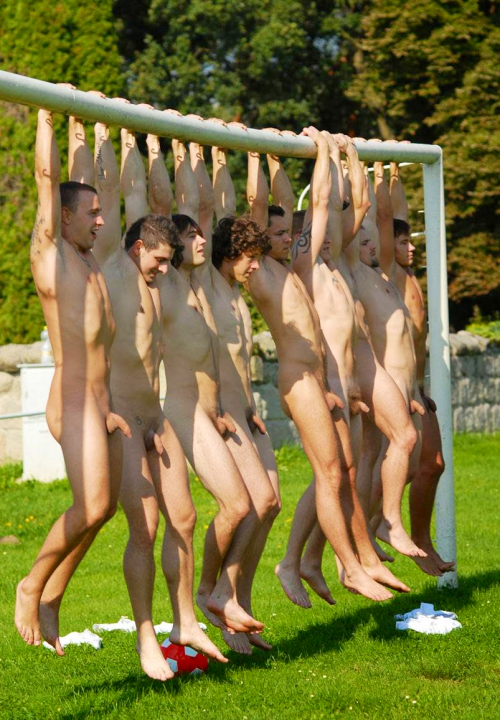 andrew schunk recommends naked men playing soccer pic