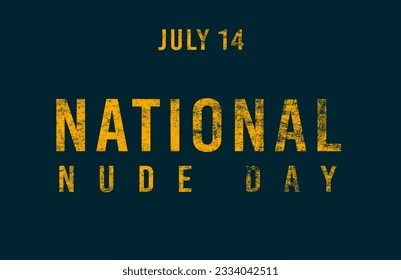 National Send Nude Day di castello