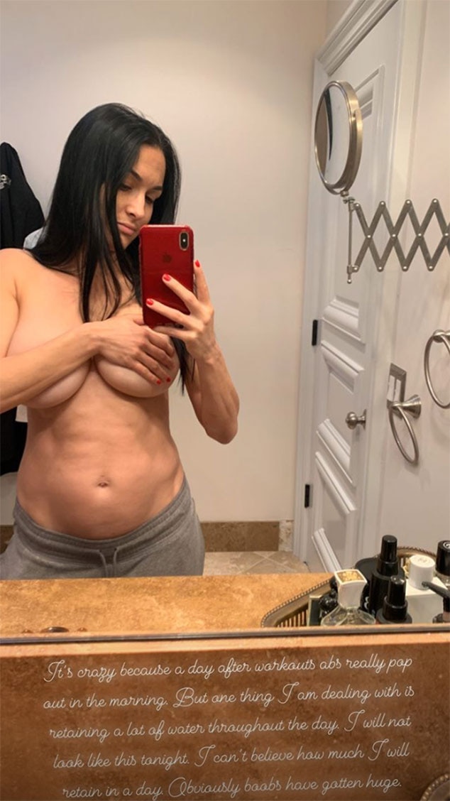akash bose recommends nikki bella sexy boobs pic