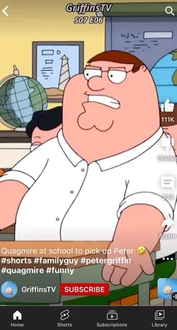Peter Griffin Roller Skating Gif quick chat