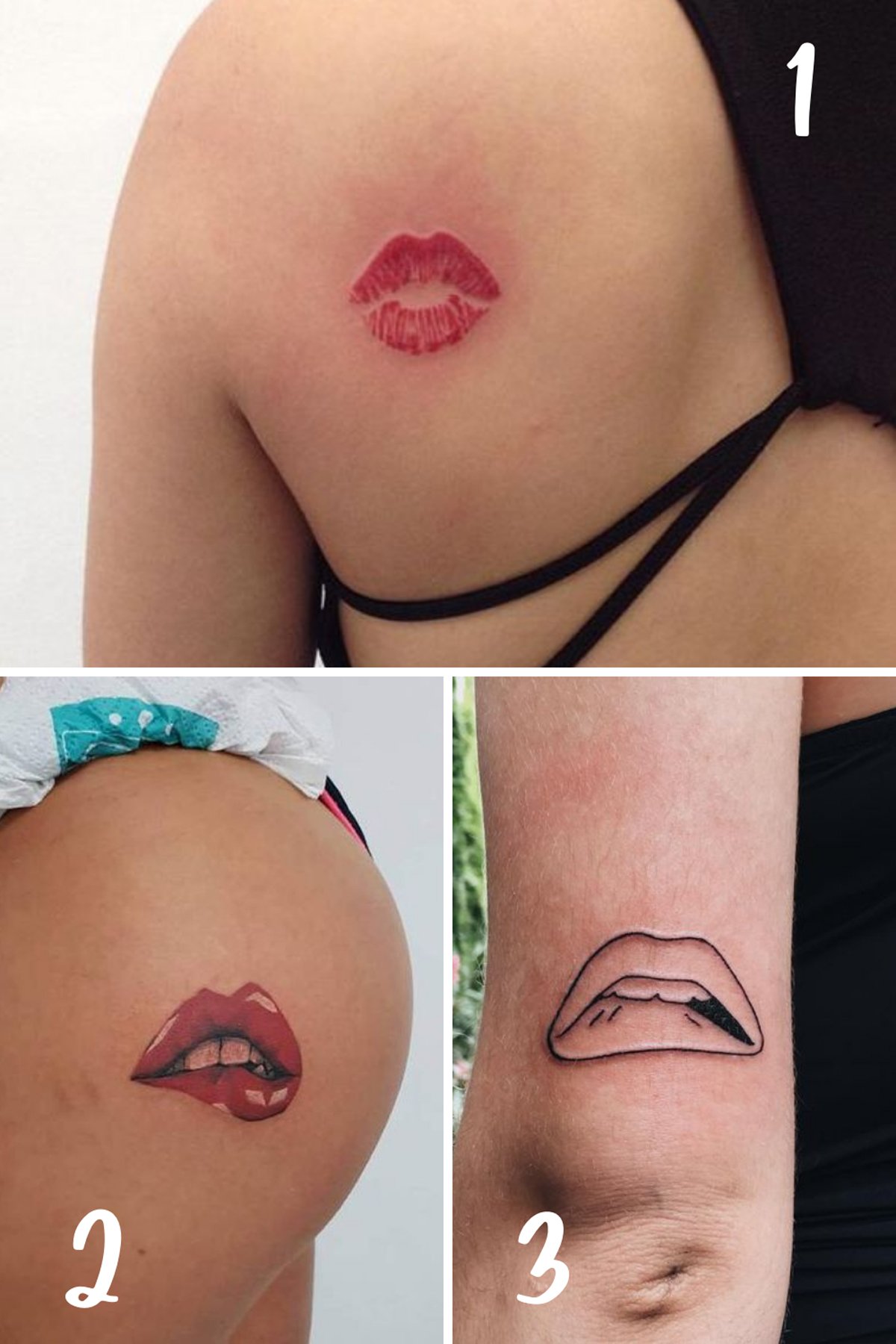 amanda f clark share pics of lips tattoos photos
