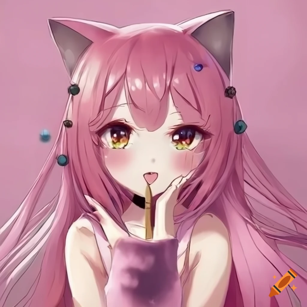 bill rasmussen recommends pink haired cat girl pic
