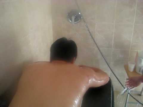 clifford charles recommends table shower massage video pic