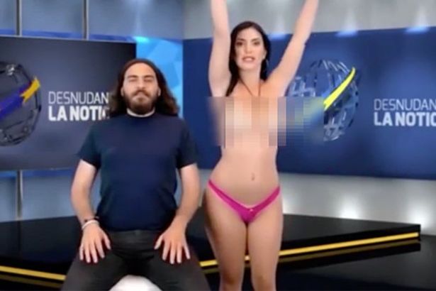 andre parrott recommends venezuela reporter gets naked pic