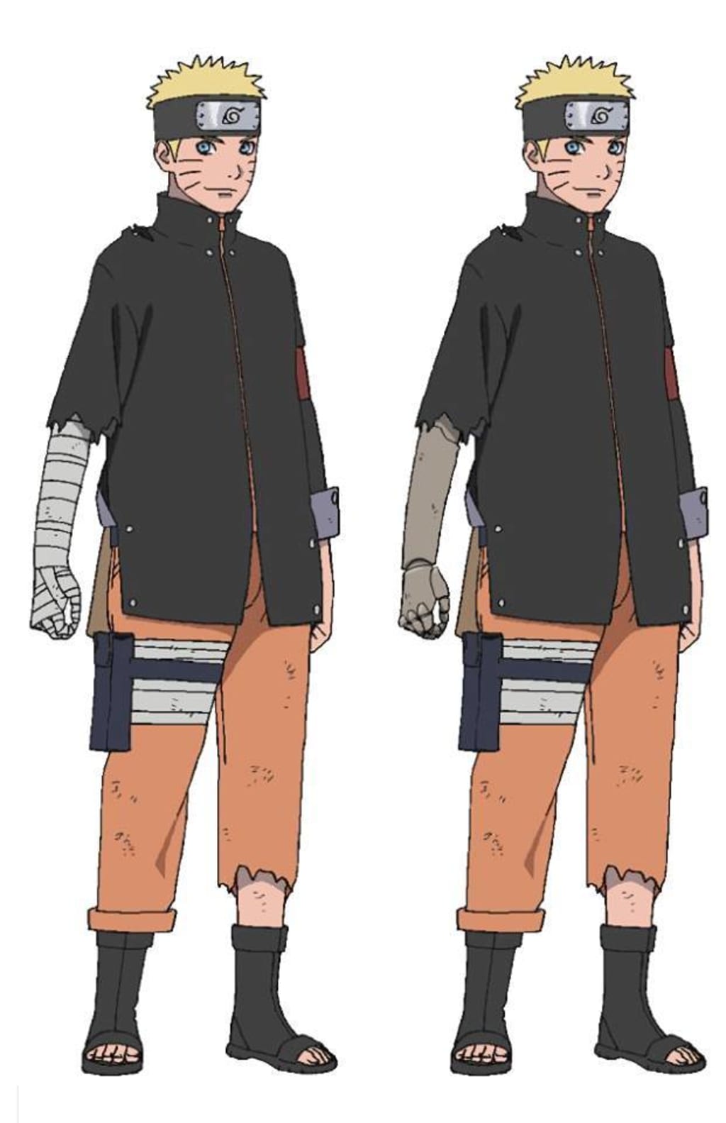 cheryl ann allison recommends Why Does Naruto Have Bandages On His Arm