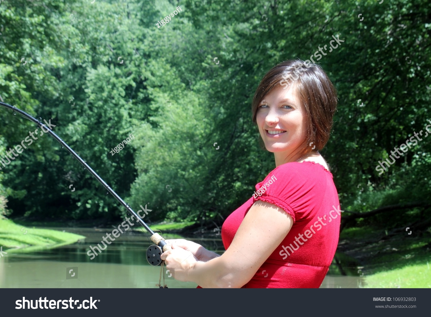 dian lu recommends woman pretty woman fishing pic