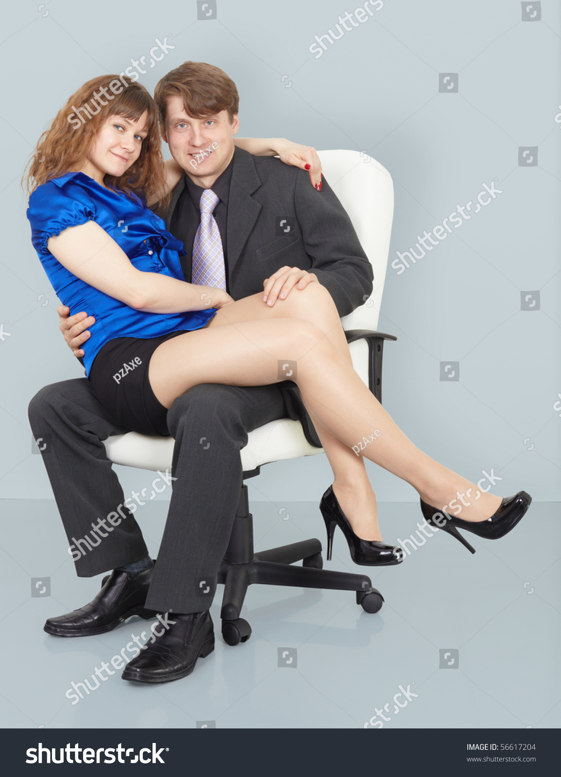 woman sitting on lap