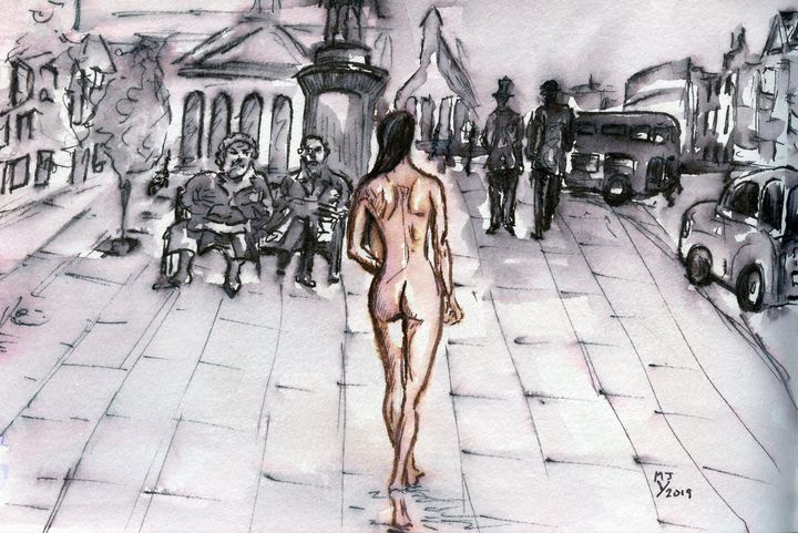 brian a garcia share woman walking around naked photos