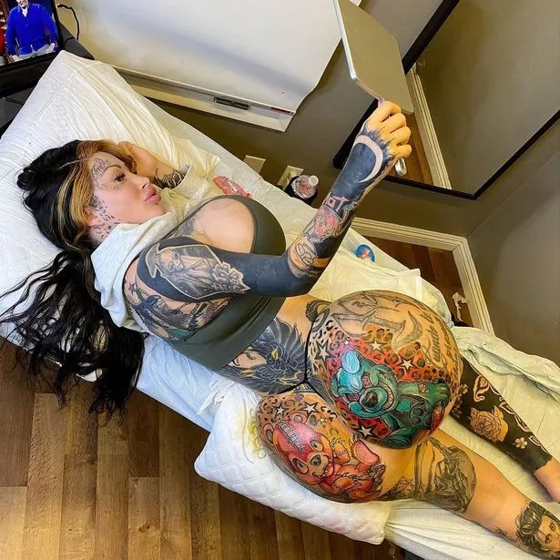 women with tattoos on their vaginas
